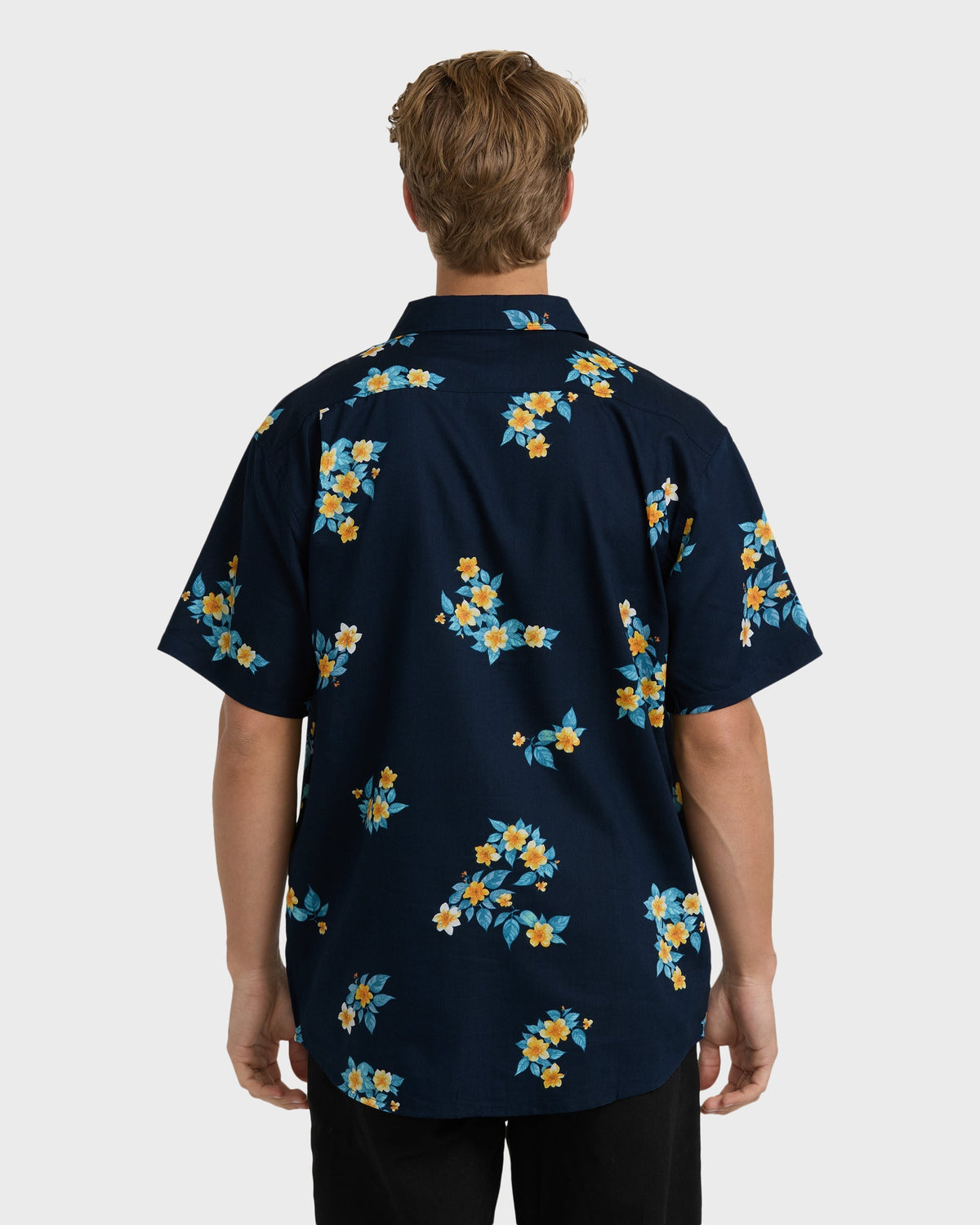 Sundays Mini Short Sleeve Woven Shirt - Navy