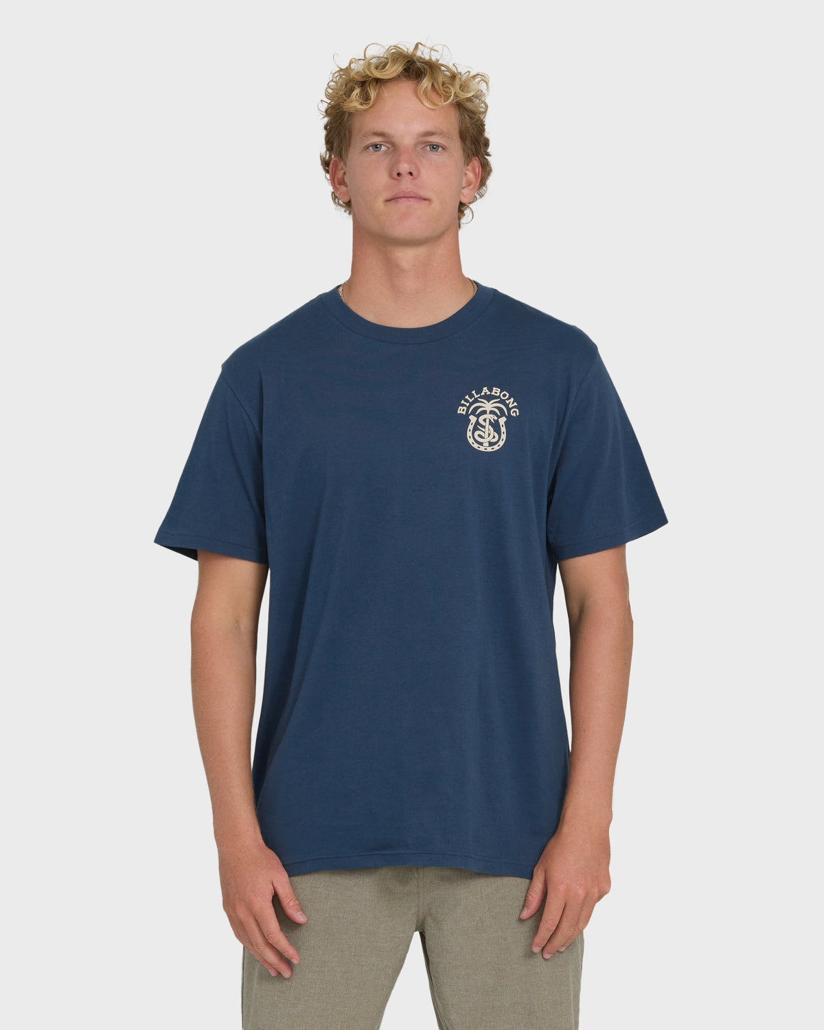 Forge Premium Short Sleeve Cotton T-Shirt - Dark Denim