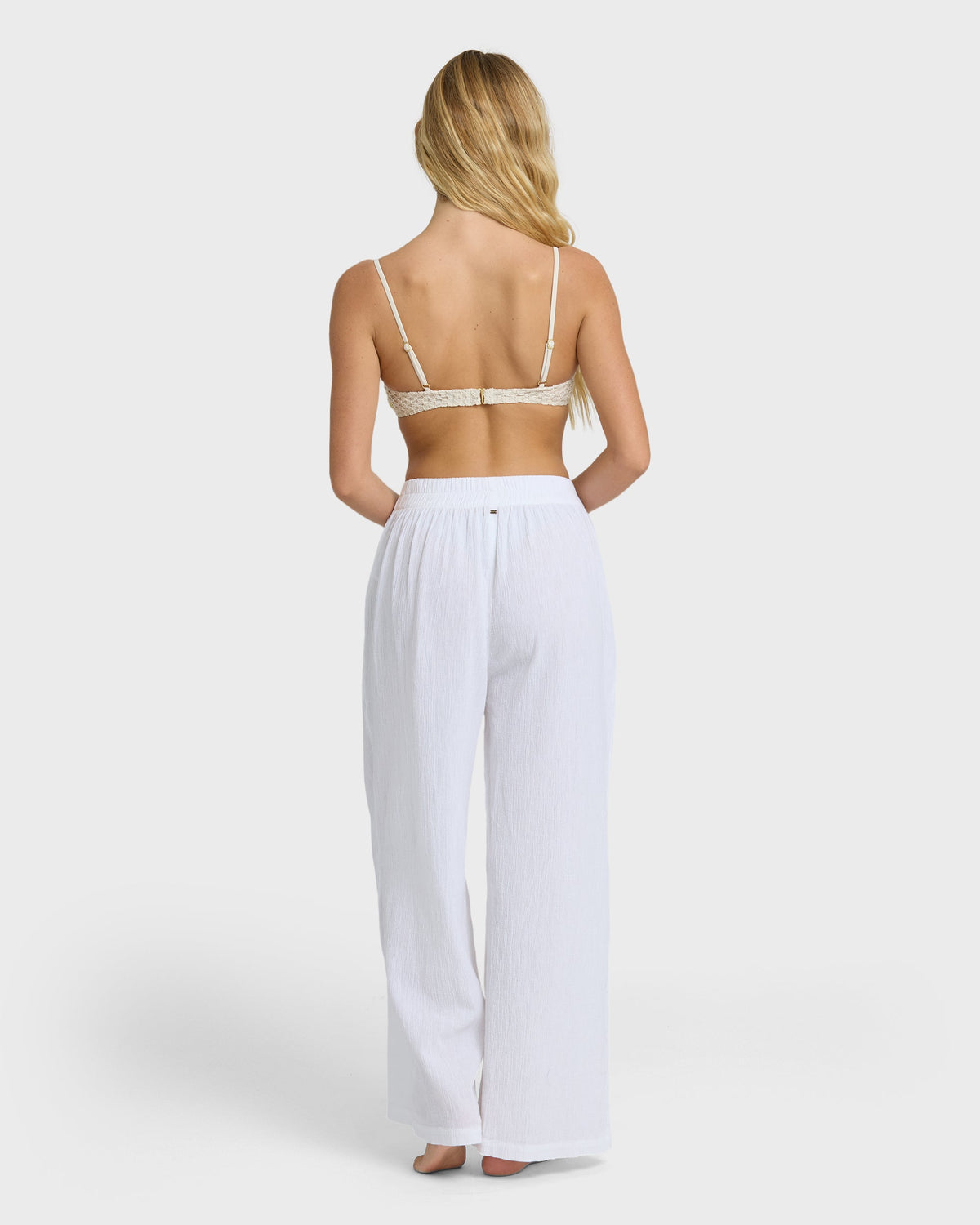 Follow Me Pants - Salt Crystal
