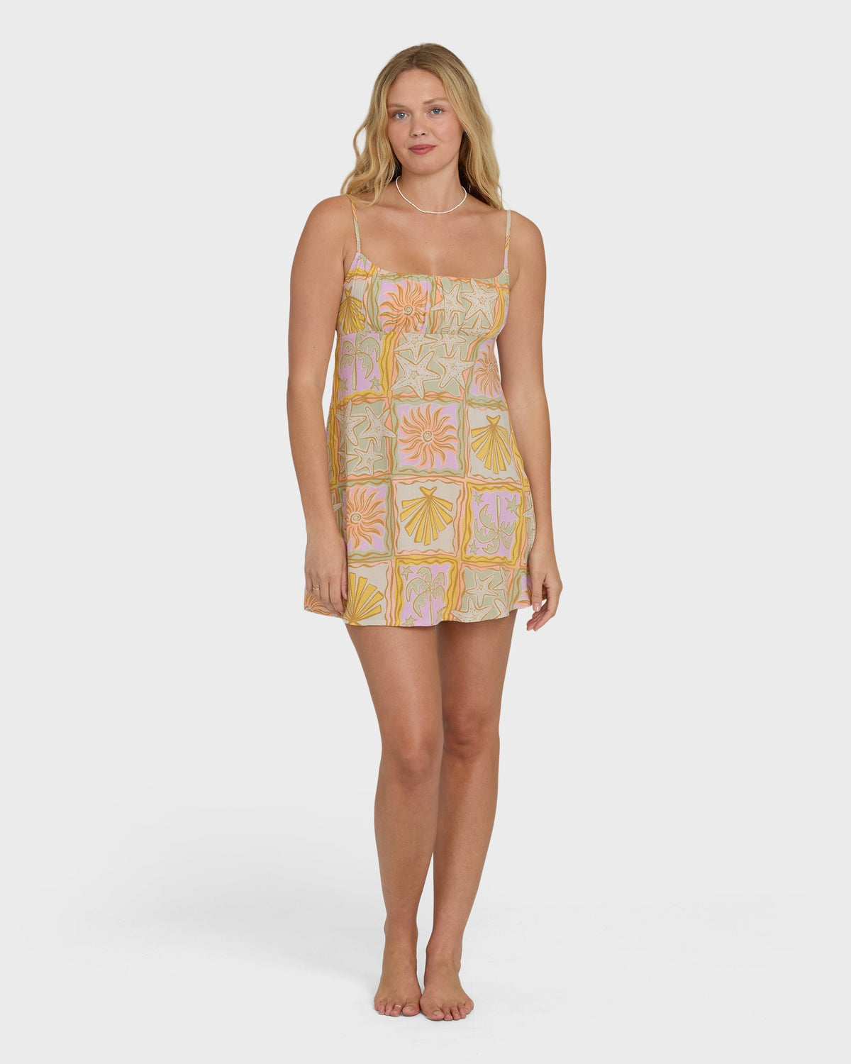 Dreaming Of Sun Mini Dress - Sweet Lilac